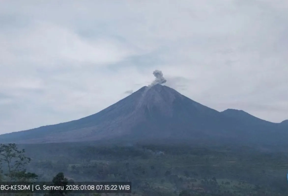 Indonesia's Mount Semeru erupts again, ash column reaches 700 Meters