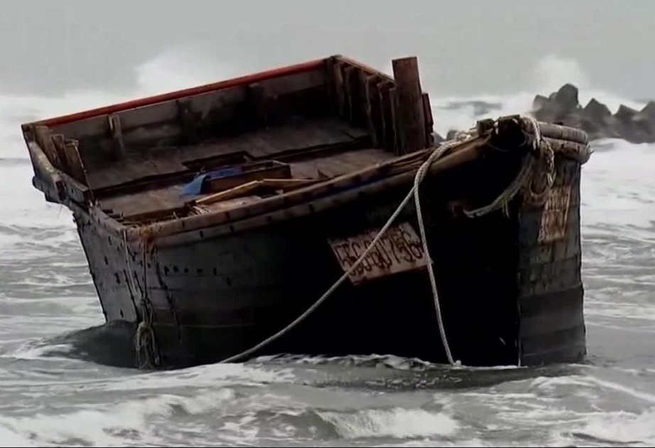 Wooden boat found capsized off Ishikawa Pref. may be from N. Korea