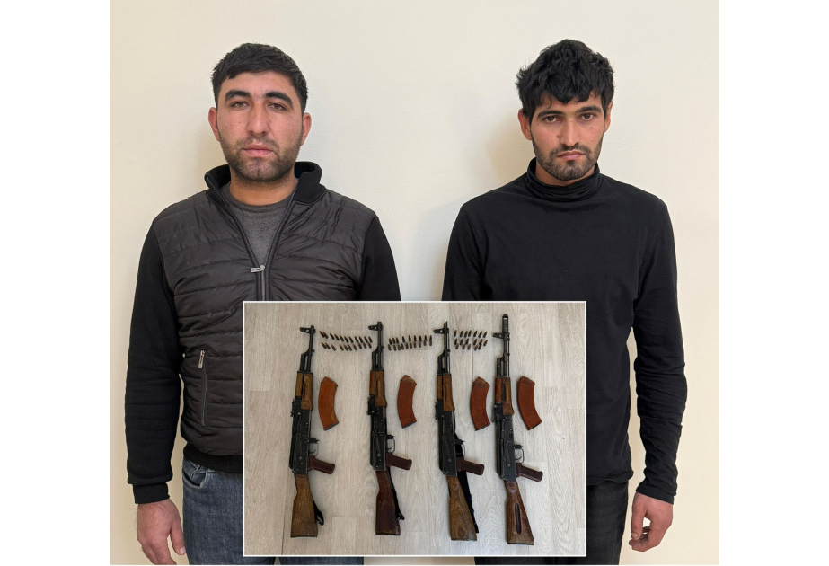 Bərdədə silah alveri ilə məşğul olan iki nəfər saxlanılıb