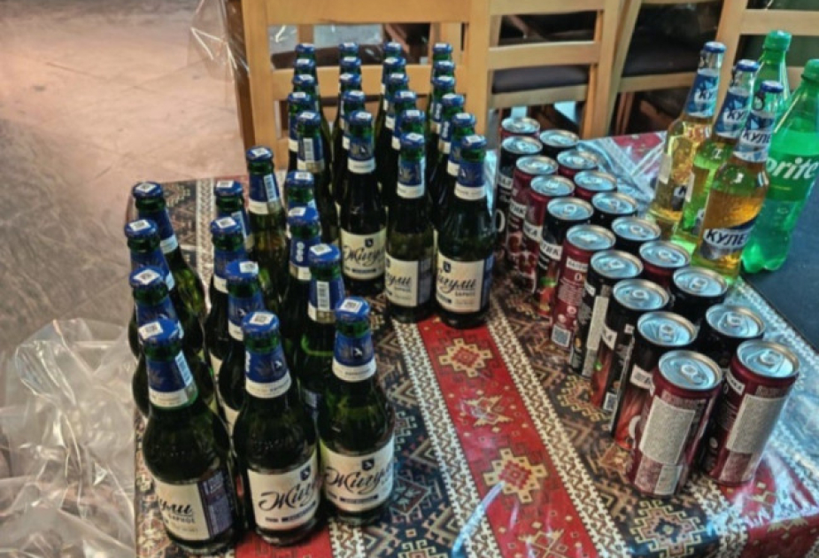 Cəlilabadda “Hoqqa” çay evində istehlaka yararsız içkilər aşkarlanıb