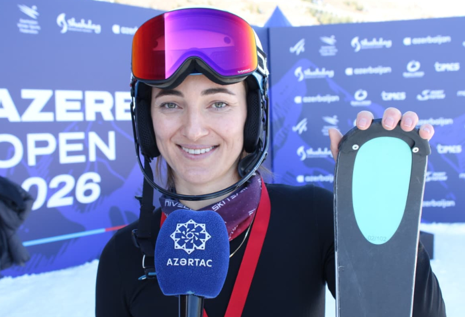 La primera ganadora del Azerbaijan Open: “Las pistas de esquí de Shahdag son muy hermosas”