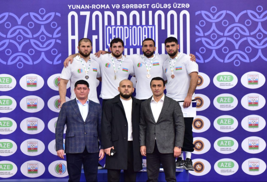 Güləş üzrə Azərbaycan çempionatında 5 çəkidə medalçılar bəlli olub