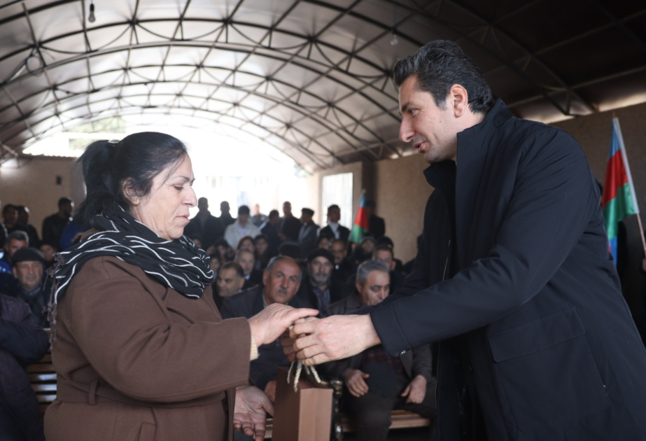 89 families relocated to four villages of Aghdara district get house keys