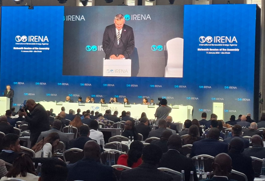 Azərbaycan Beynəlxalq Bərpaolunan Enerji Agentliyinin 16-cı Assambleyasında təmsil olunur