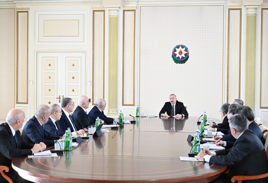 Meeting held on State Program for improvement of water supply, wastewater, and stormwater systems in Baku and Absheron Peninsula VIDEO