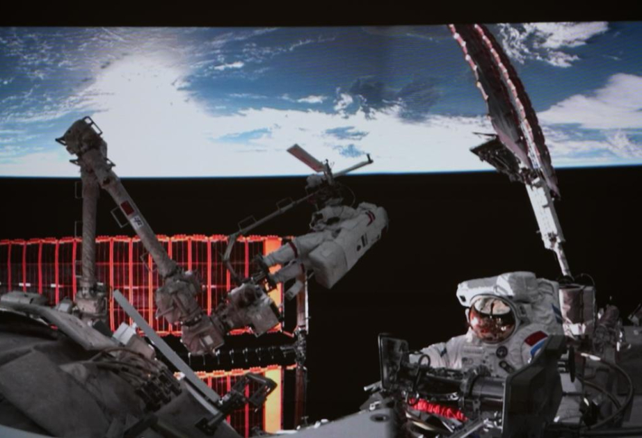 Chinese astronauts conduct key training, experiments on space station