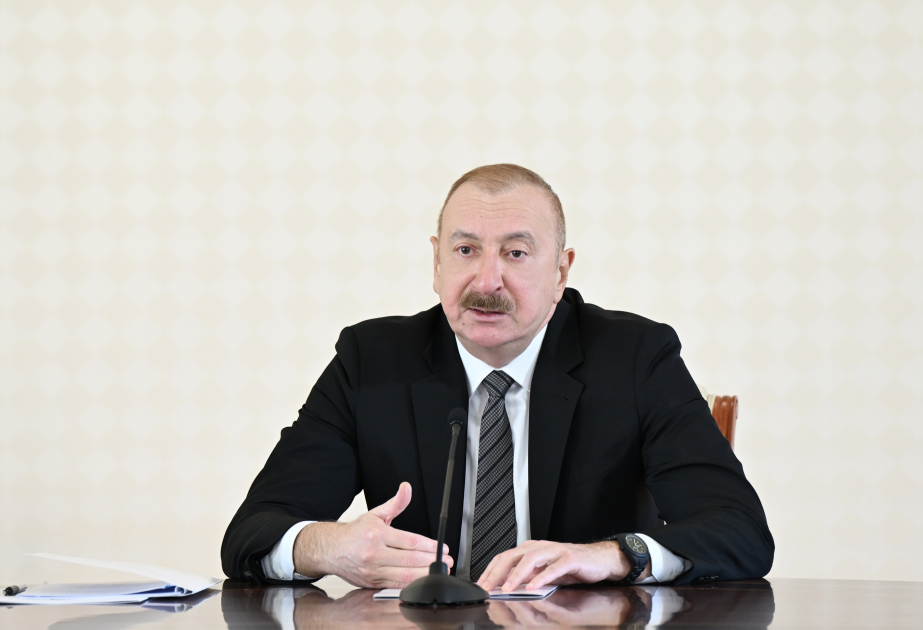 President Ilham Aliyev: Preparatory work is underway for the construction of two more large reservoirs in the liberated territories