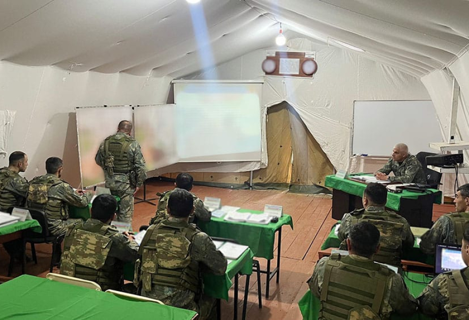 N hərbi hissəsində taktiki təlim keçirilib