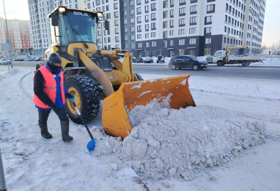 Куда девается снег из Астаны? Из города вывезены уже миллионы кубометров