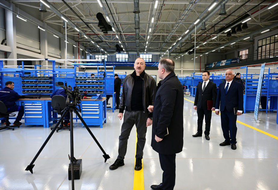 El Presidente Ilham Aliyev participa en la inauguración del Complejo Electromecánico de Tartar tras su reconstrucción ACTUALIZADO