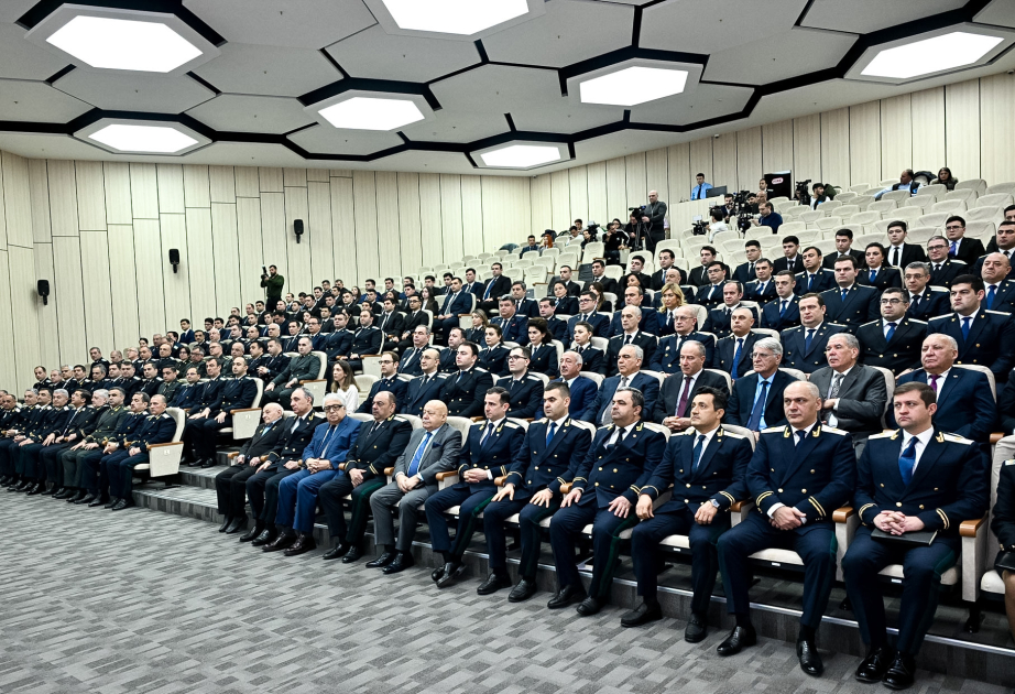 Prokurorluq orqanlarında qulluğa yeni qəbul edilmiş gənc hüquqşünasların andiçmə mərasimi keçirilib