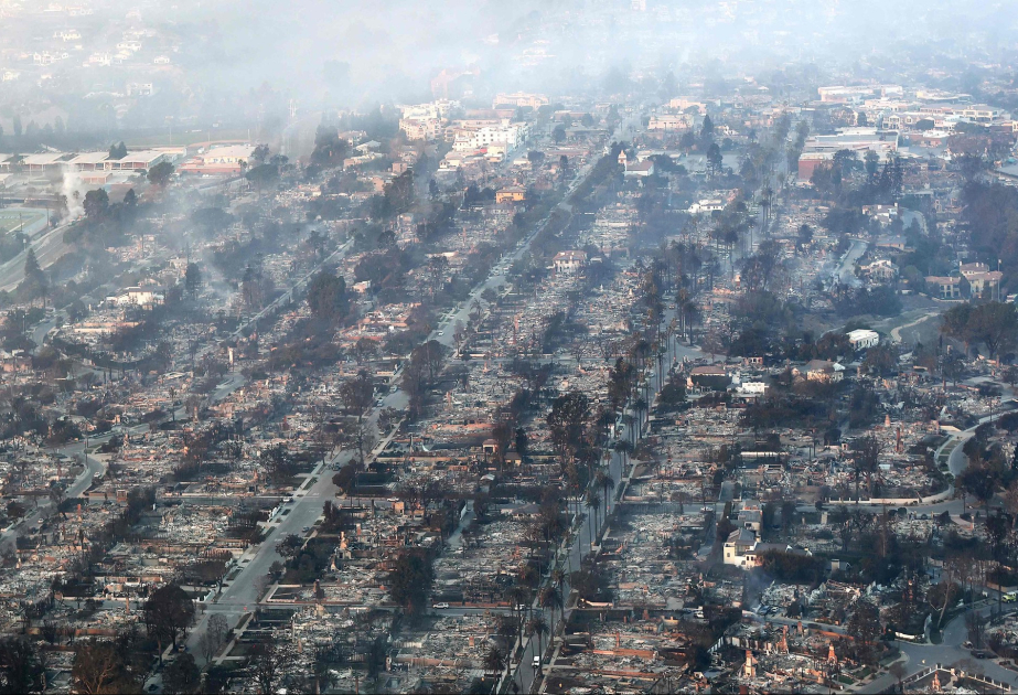 Waldbrände in Los Angeles waren die teuerste Naturkatastrophe im Jahr 2025