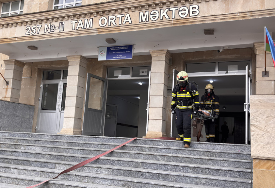 FHN orta məktəbdə təlim keçirib VİDEO