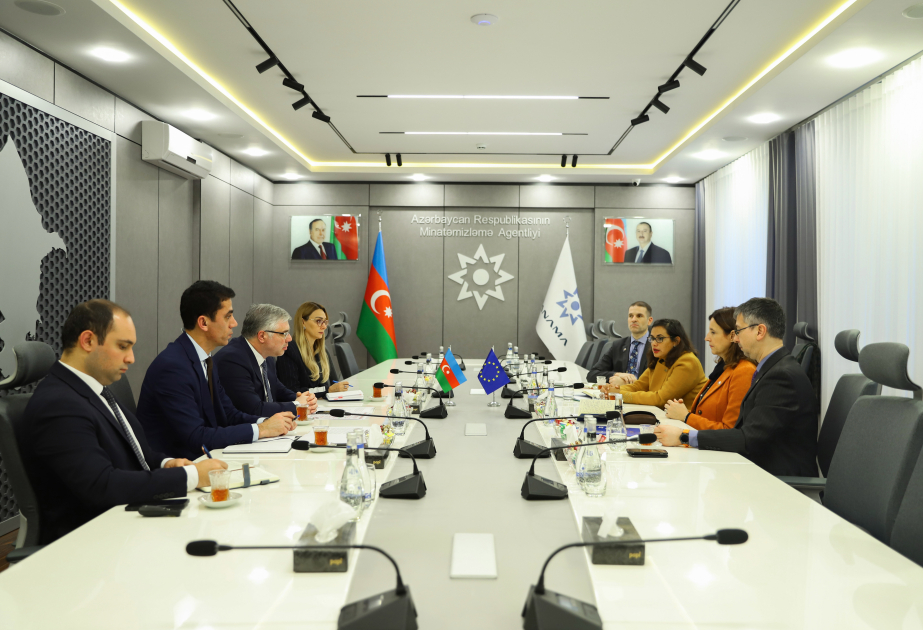 ANAMA ilə Avropa İttifaqı arasında yeni əməkdaşlıq təşəbbüsləri müzakirə edilib