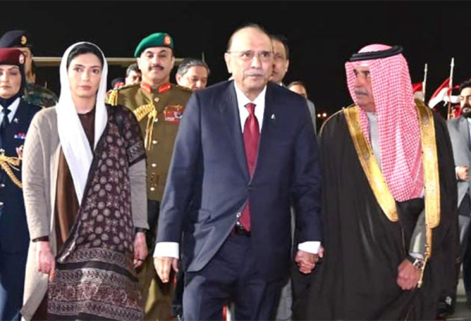 President of Pakistan Asif Ali Zardari kicks off official visit to Bahrain