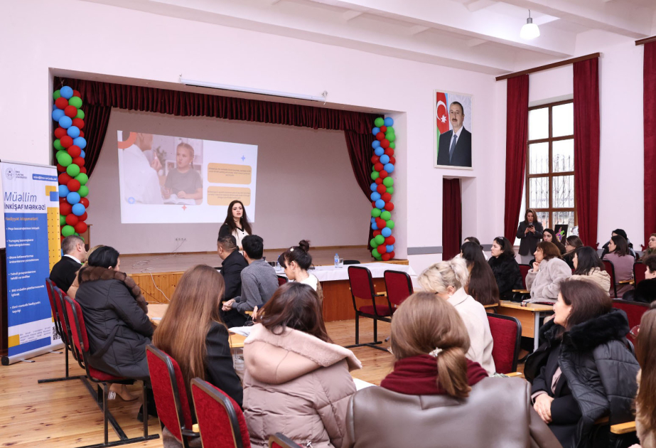 BSU Qubada “İnklüziv və adaptiv təhsil” mövzusunda növbəti təlim təşkil edib