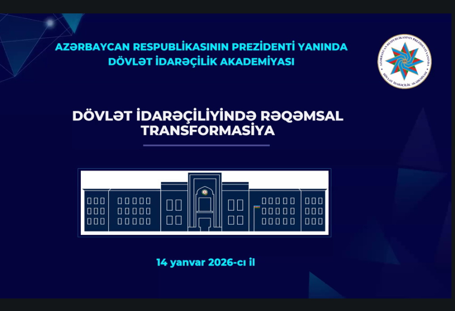“Dövlət idarəçiliyində rəqəmsal transformasiya” - təlim