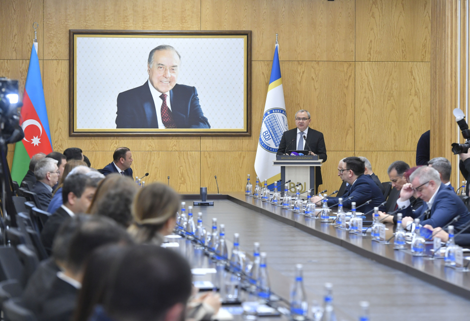 Baku State University hosts conference on preserving purity of Azerbaijani language in audiovisual media