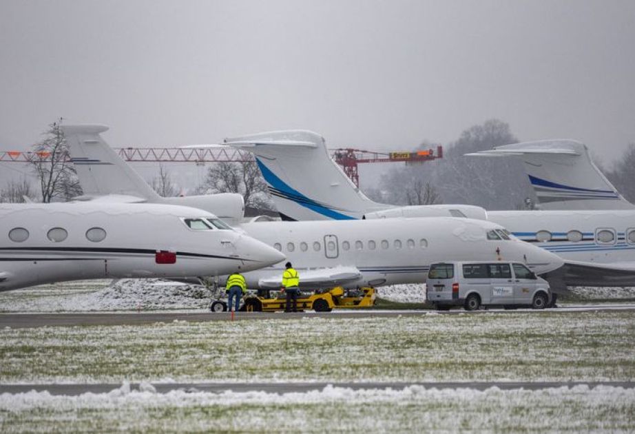 Greenpeace fordert Landeverbot für Privatflugzeuge in Davos