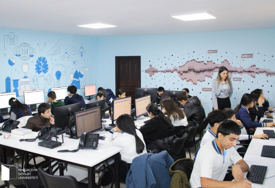 Mingəçevir Dövlət Universitetində məktəblilər arasında Riyaziyyat Olimpiadası başlayıb