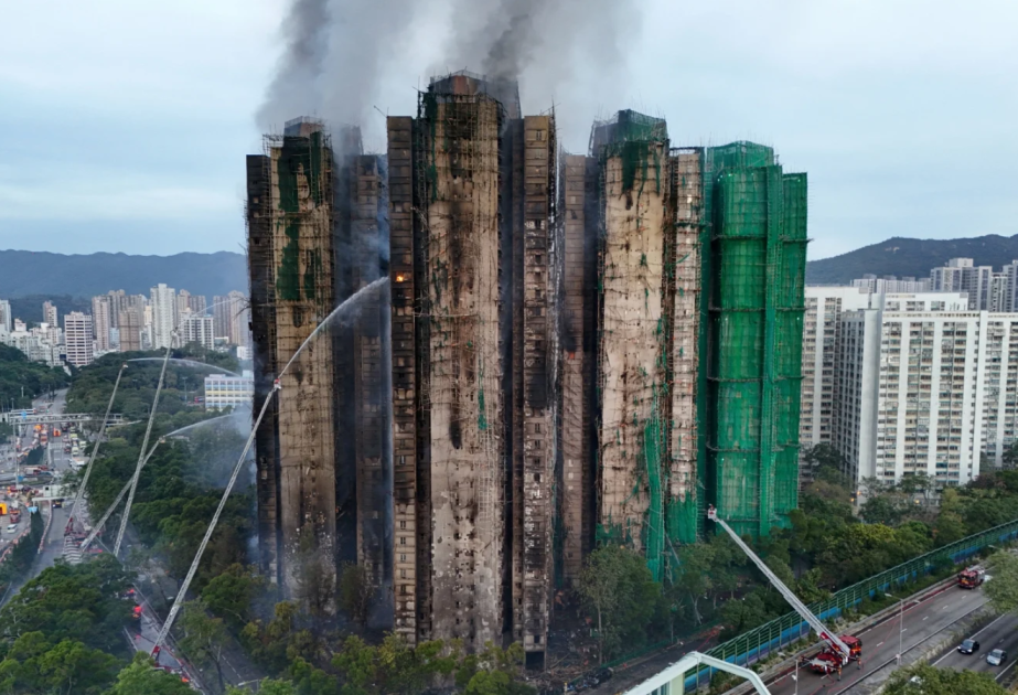Final death toll from Hong Kong fire placed at 168