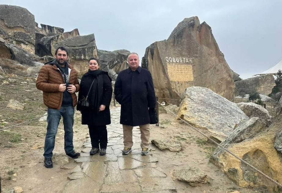 Türkiyəli alimlər Azərbaycanın qədim tarixi abidələri və maddi mədəniyyət nümunələri ilə tanış olublar