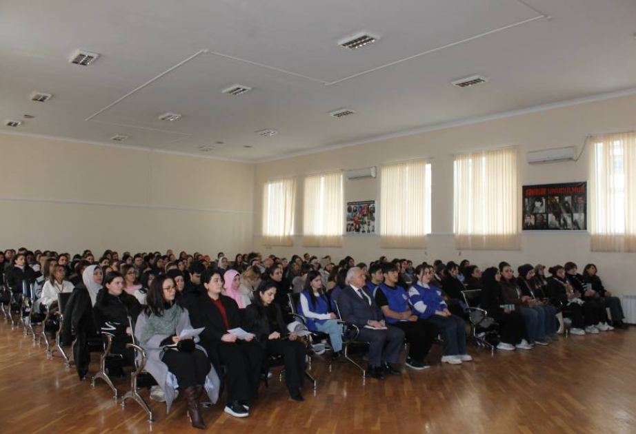 Yasamal rayonunda narkomaniya ilə bağlı maarifləndirici tədbir keçirilib