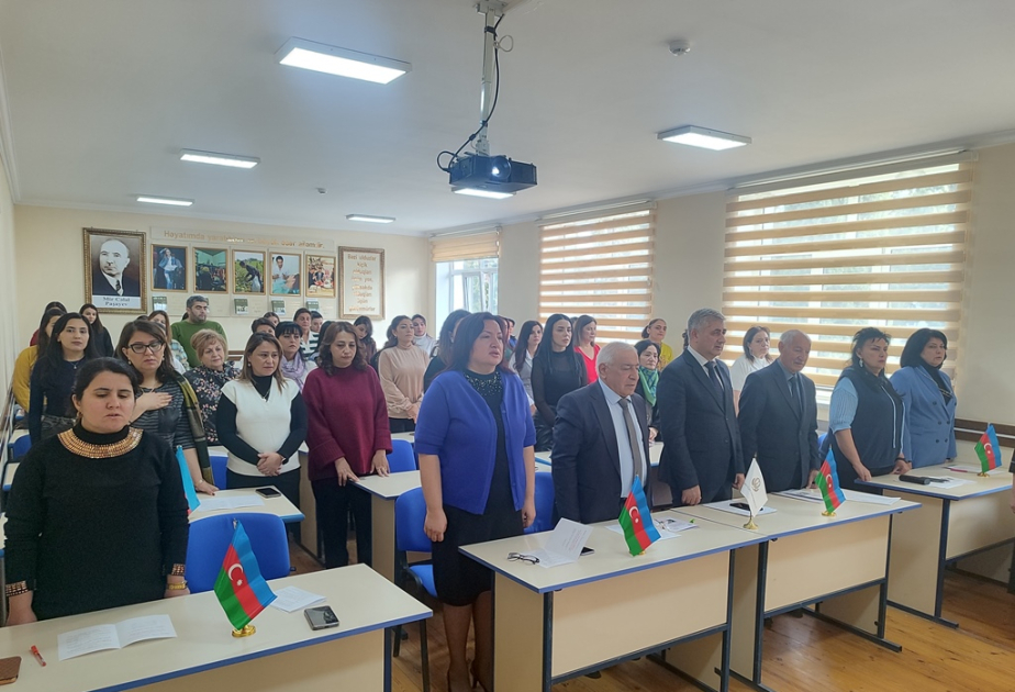 GDU-da dilimizin saflığının qorunmasına həsr olunan elmi konfrans keçirilib