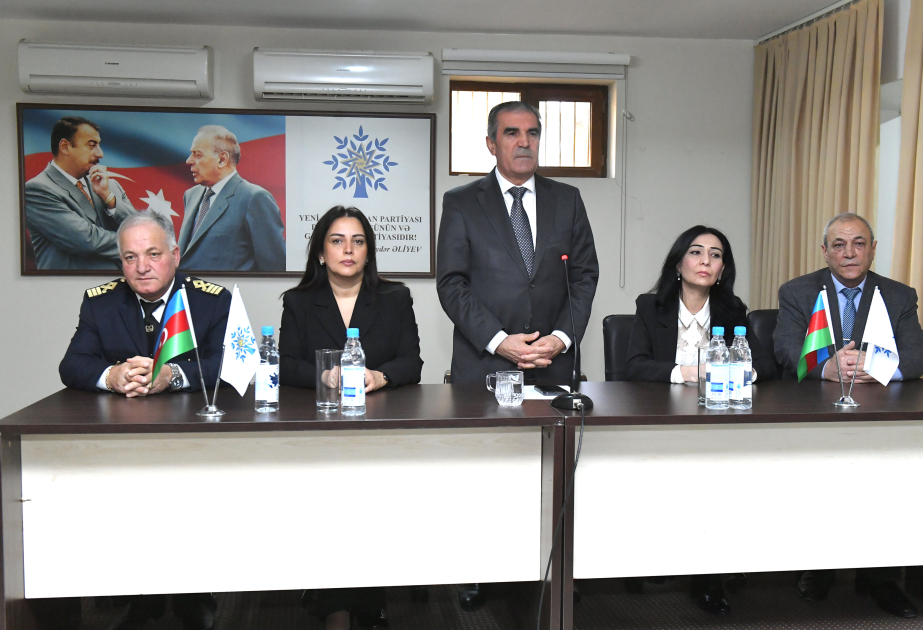 YAP Səbail rayon təşkilatında 20 Yanvar – Ümumxalq Hüzn Günü qeyd olunub