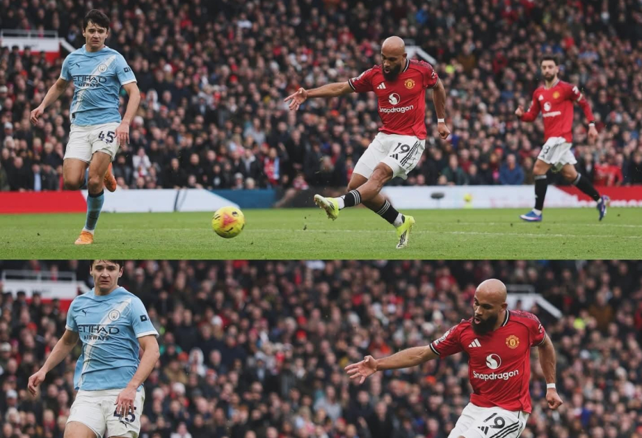 Man Utd beat Man City 2-0 in Carrick's first game in charge