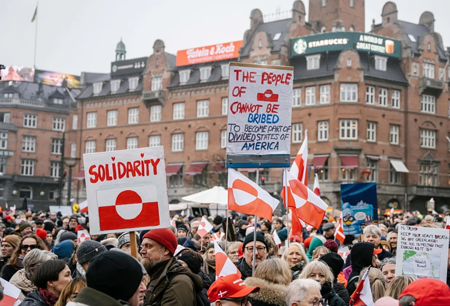 Demonstrationen in Dänemark gegen US-Ansprüche auf Grönland
