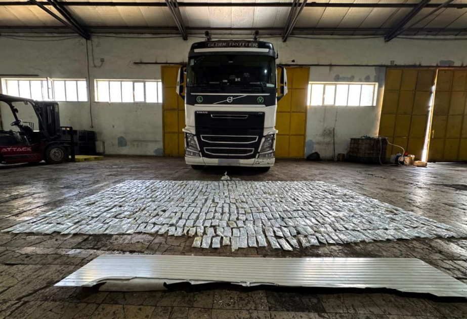 Culfa gömrüyündə xüsusi üsulla gizlədilmiş 39 kiloqramdan artıq heroin aşkar edilib VİDEO