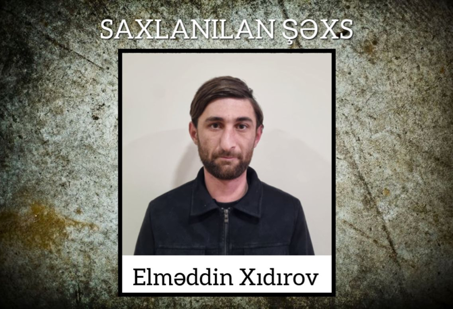 Tərtərdə tutulan şəxsdən narkotik vasitə və avtomat aşkarlanıb