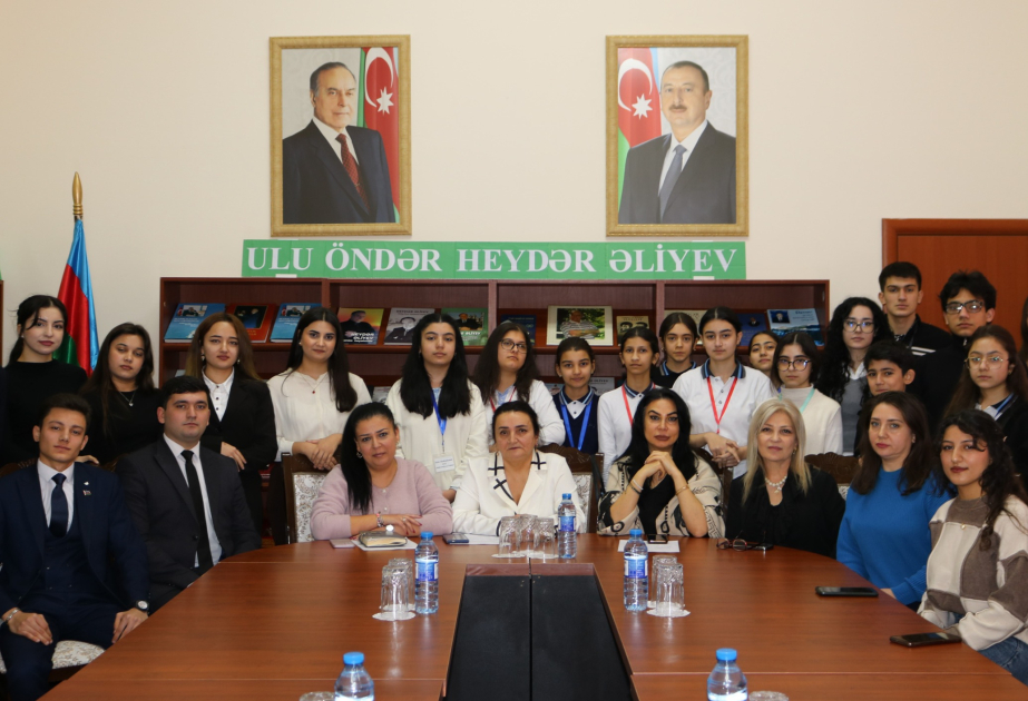 Gənclər Kitabxanasında “Azadlıq yolunda şəfəq oldunuz” adlı tədbir təşkil edilib