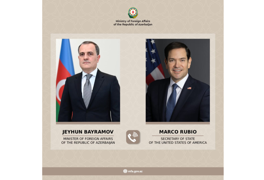 Azerbaijan-Armenia reconciliation process discussed between Jeyhun Bayramov and Marco Rubio