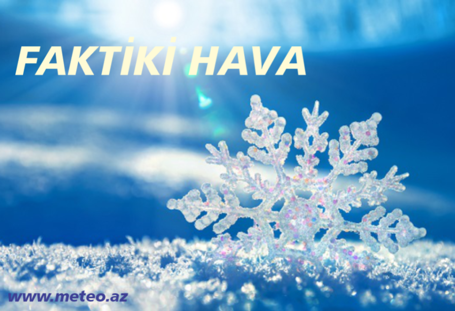 Bakıda və əksər bölgələrdə sulu qar, qar yağır - FAKTİKİ HAVA