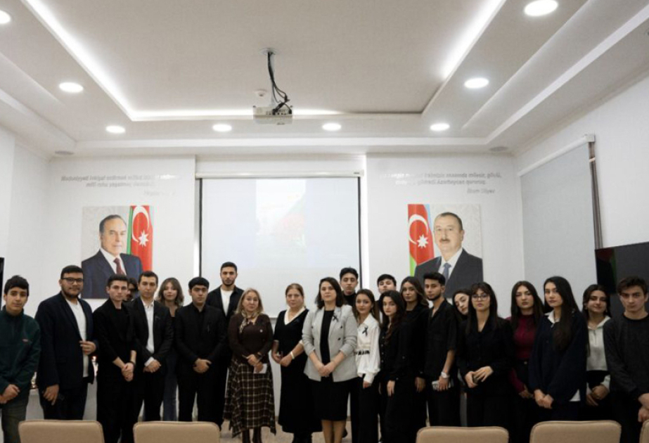 Mədəniyyət və İncəsənət Universitetində 20 Yanvar şəhidlərinin xatirəsi anılıb