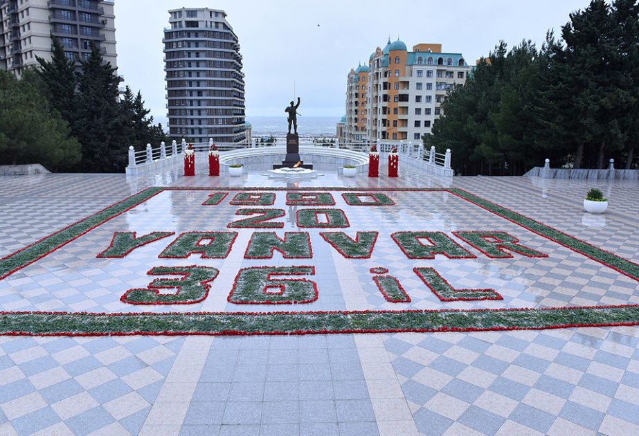Sumqayıtda 20 Yanvar faciəsinin 36-cı ildönümü ilə əlaqədar anım mərasimi keçirilib