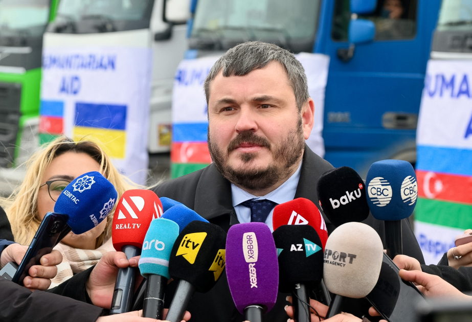 Посол Украины: Очередная гуманитарная помощь Азербайджана очень значима для нас ВИДЕО