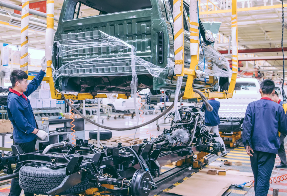 Chinas Industrieproduktion steigt 2025 um 5,9 Prozent