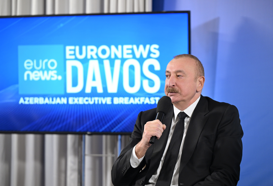 Президент Азербайджана: К 2032 году мы ожидаем выработку в стране восьми гигаватт солнечной и ветровой энергии
