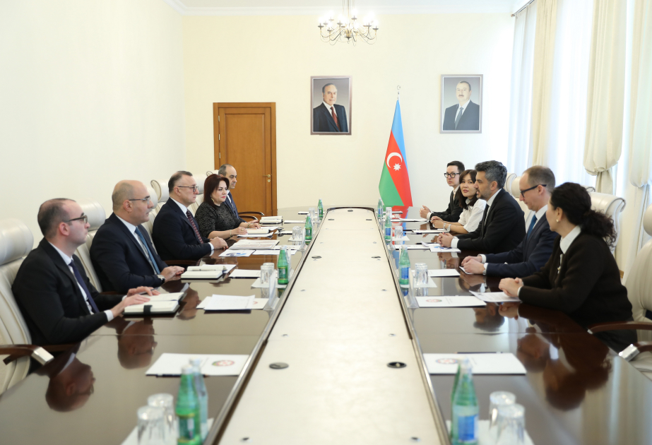 Azerbaijan’s Health Minister meets with delegation of international pharmaceutical company