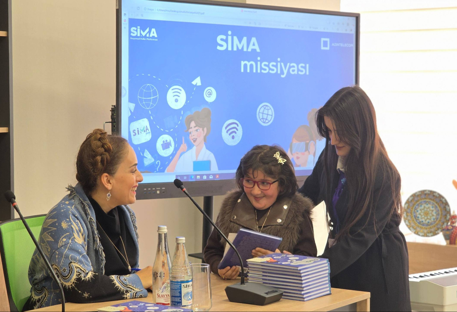 Qarabağ “DOST Evi”ndə “SİMA missiyası” adlı texnoloji nağıl kitabının imza günü olub VİDEO