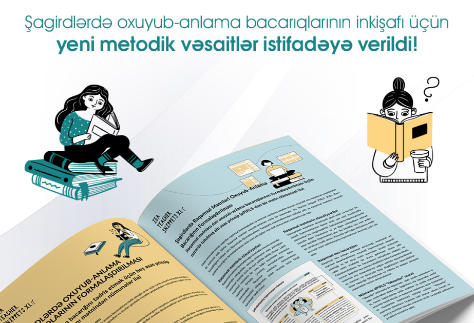 Şagirdlərdə oxuyub-anlama bacarıqlarının inkişafı üçün yeni metodik vəsaitlər istifadəyə verilib