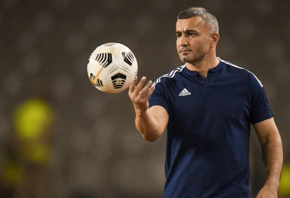 Cheftrainer von FK Qarabag Gurban Gurbanov im Interview mit Fußballmagazin „Kicker“