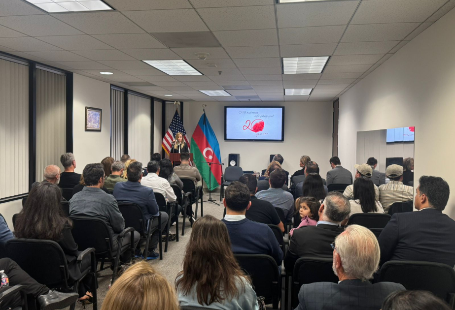 Kaliforniyada 20 Yanvarın ildönümü anılıb VİDEO