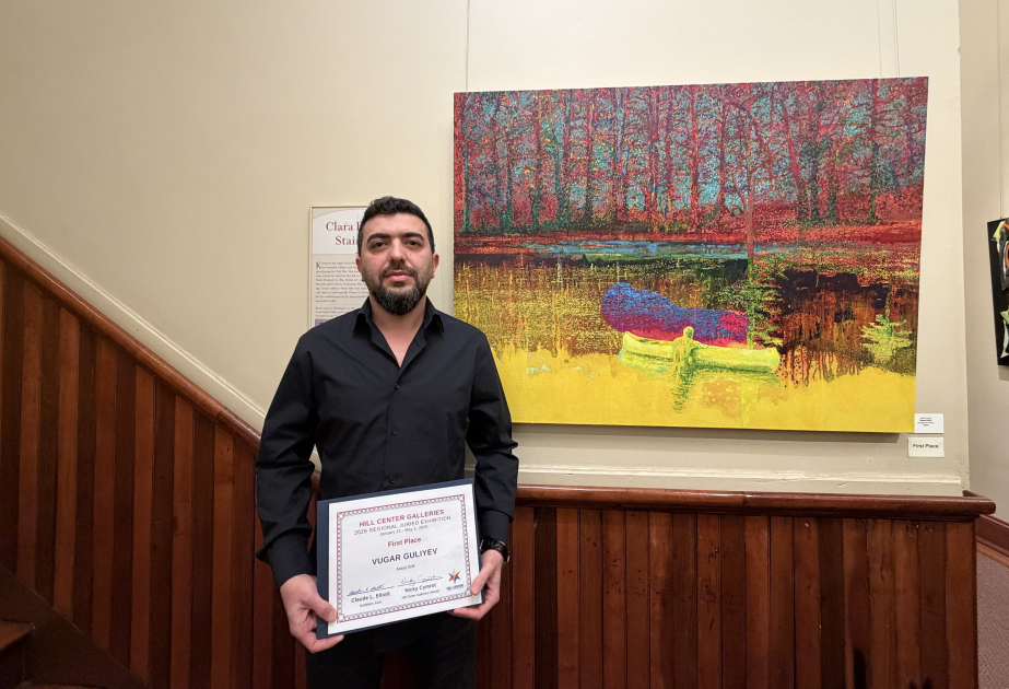 Azerbaijani artist's work ranks first in U.S.