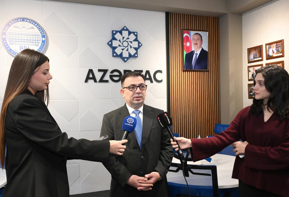 Vüqar Əliyev: BDU-da AZƏRTAC-ın xüsusi auditoriyasının açılmasını əməkdaşlığımızın növbəti mühüm addımı kimi qiymətləndirirəm VİDEO