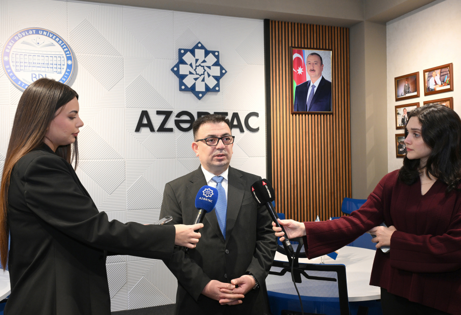 Vugar Aliyev: Ich betrachte Eröffnung des speziellen AZERTAC-Hörsaals an der BSU als nächsten wichtigen Schritt in unserer Zusammenarbeit