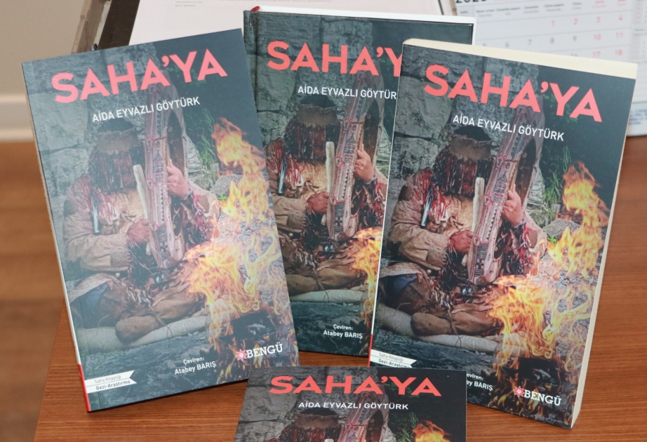 Aida Eyvazlı Göytürkün “Sahaya” kitabı türk dilinə uyğunlaşdırılaraq işıq üzü görüb